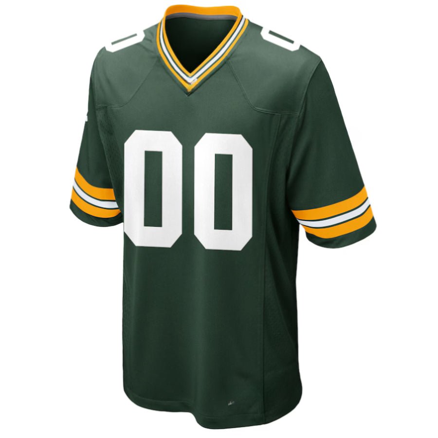 Replica Men's Green Bay Packers Green Custom Game Jersey - Merch Arena