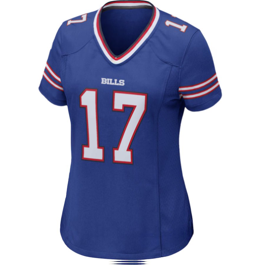 Replica Women's Buffalo Bills Blue Royal Custom Game Jersey - Merch Arena