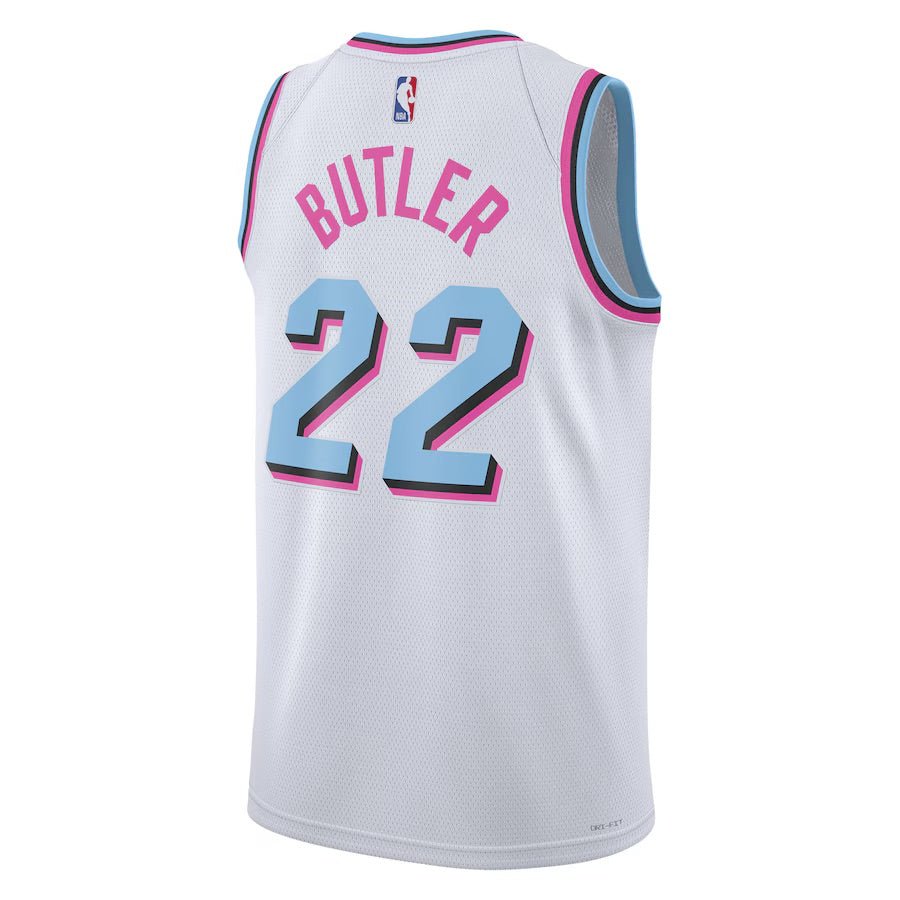 Men's Unisex Miami Heat Custom White Swingman Player Jersey - Merch Arena