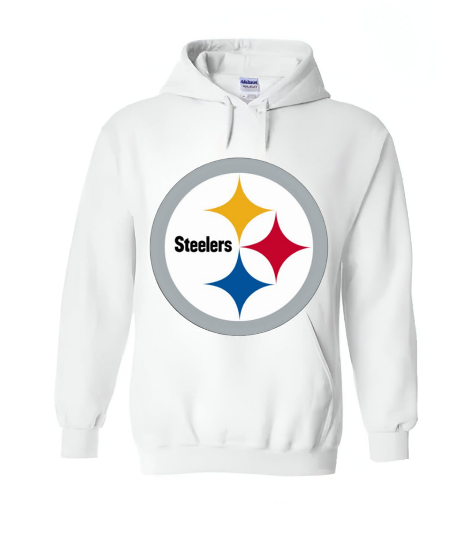 Unisex Men/Woman Any team NFL White Ground Lettering Pullover Hoodie - Merch Arena