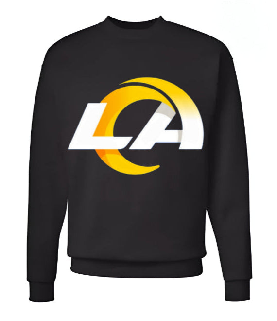 Unisex Men/Woman Any team NFL Black Ground Lettering Pullover Sweatshirt - Merch Arena