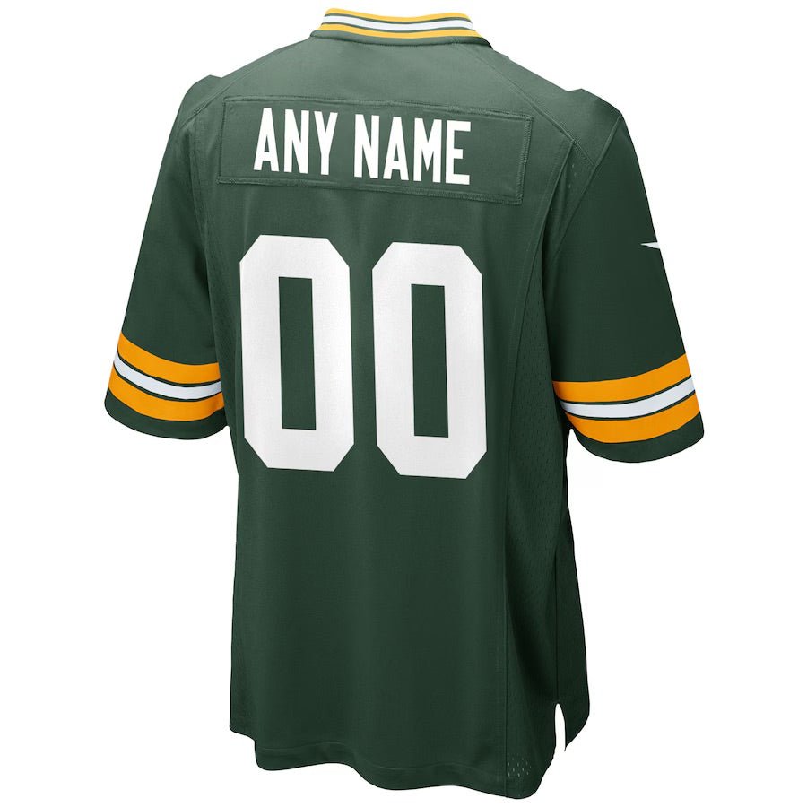 Replica Men's Green Bay Packers Green Custom Game Jersey - Merch Arena