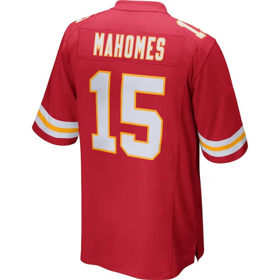 Replica Men's Kansas City Chiefs Custom Red Game Jersey - Merch Arena