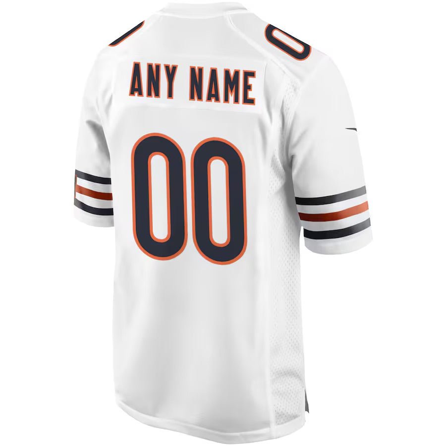 Replica Men's Chicago Bears White Custom Game Jersey - Merch Arena