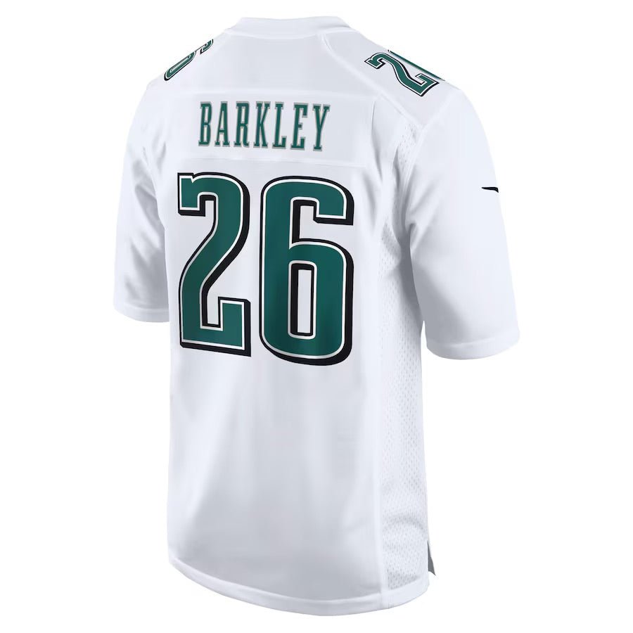 Replica Men's Custom Tundra White Philadelphia Eagles Fashion Game Jersey - Merch Arena