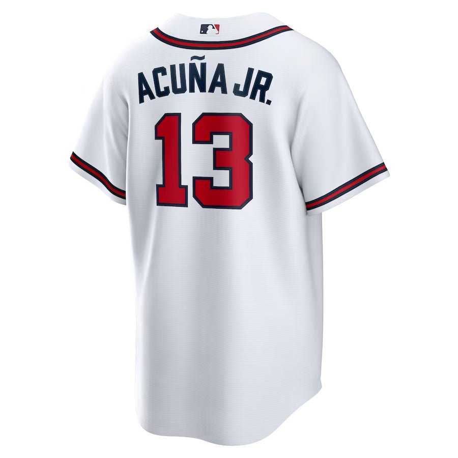 Replica Men's Atlanta Braves Custom White Home Replica Player Name Jersey - Merch Arena