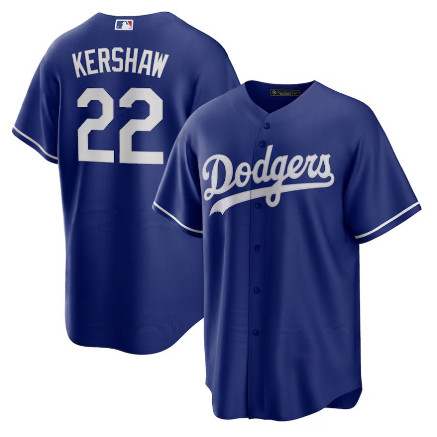 Replica Men's Los Angeles Dodgers Custom Navy Home Replica Player Jersey - Merch Arena