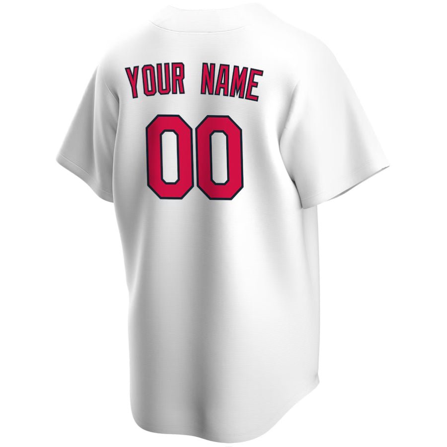 Replica Men's St. Louis Cardinals White Home Replica Custom Jersey - Merch Arena