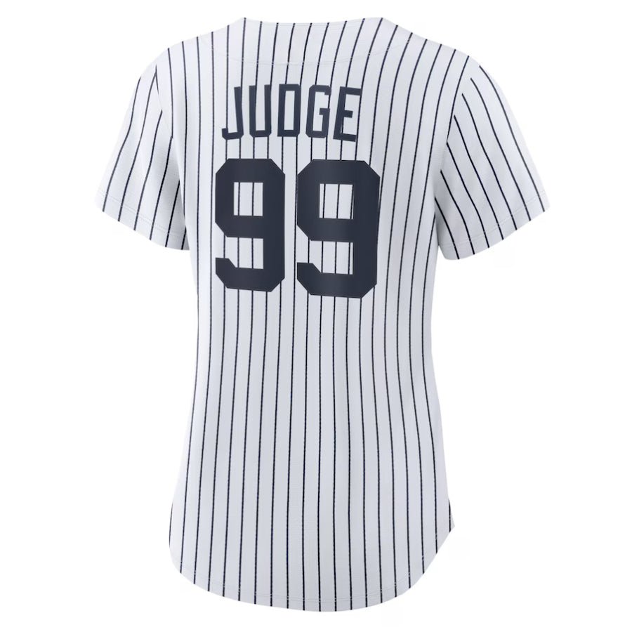 Replica Women's New York Yankees White Home Limited Custom Jersey - Merch Arena