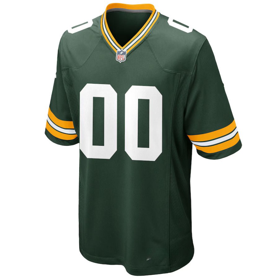 Replica Men's Green Bay Packers Green Custom Game Jersey - Merch Arena