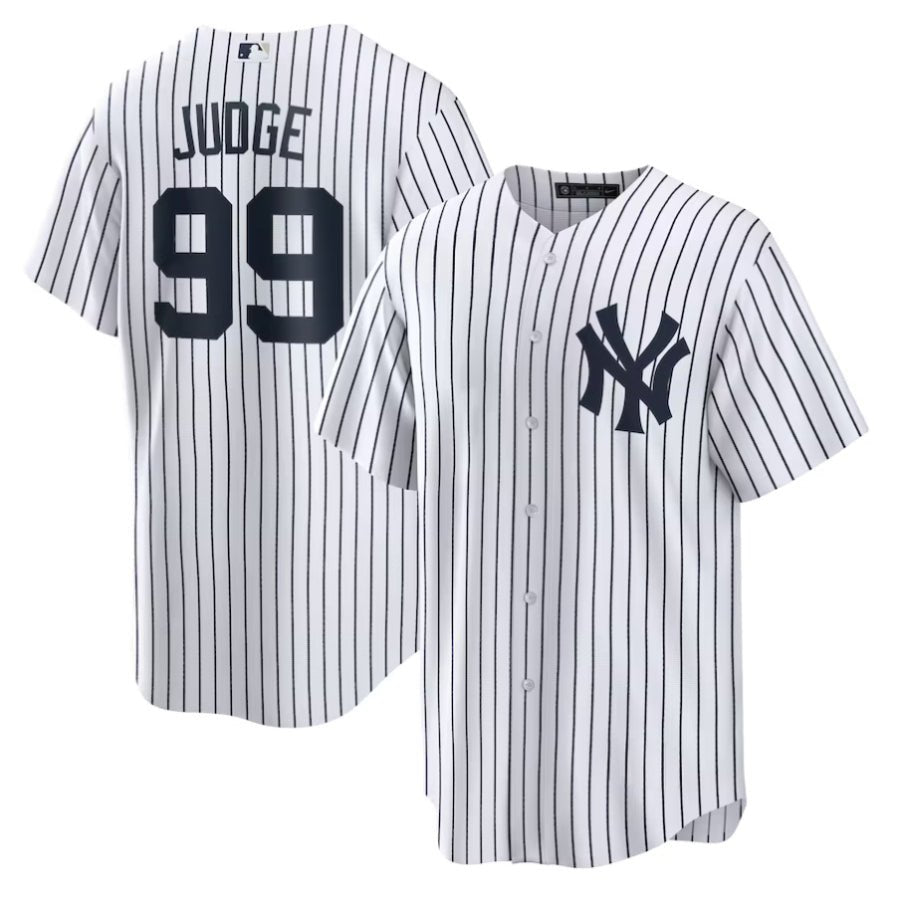 Replica Men's New York Yankees White Home Limited Custom Jersey - Merch Arena