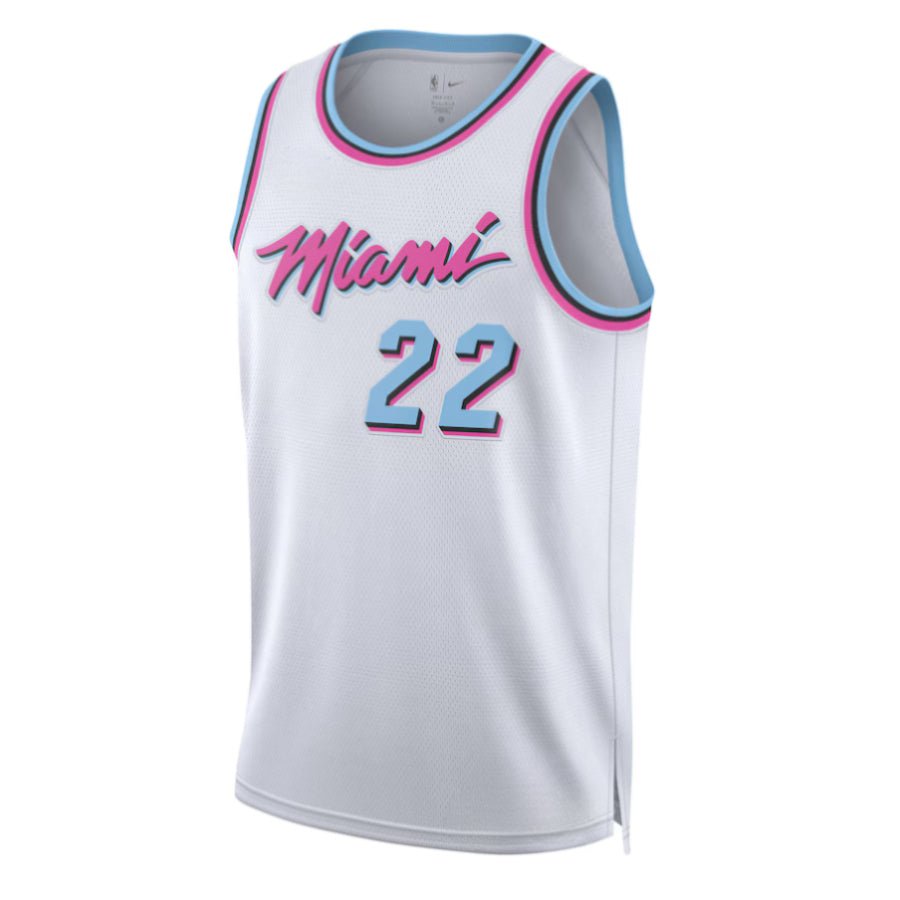 Men's Unisex Miami Heat Custom White Swingman Player Jersey - Merch Arena