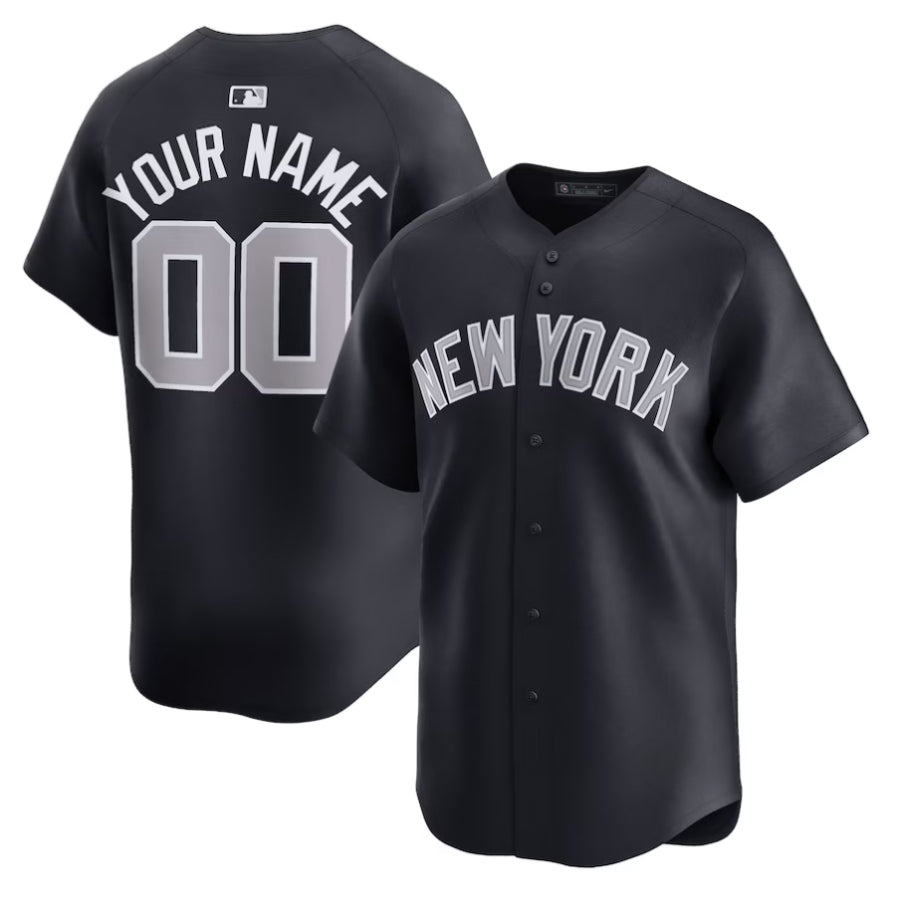 Replica Men's New York Yankees Navy Home Limited Custom Jersey - Merch Arena