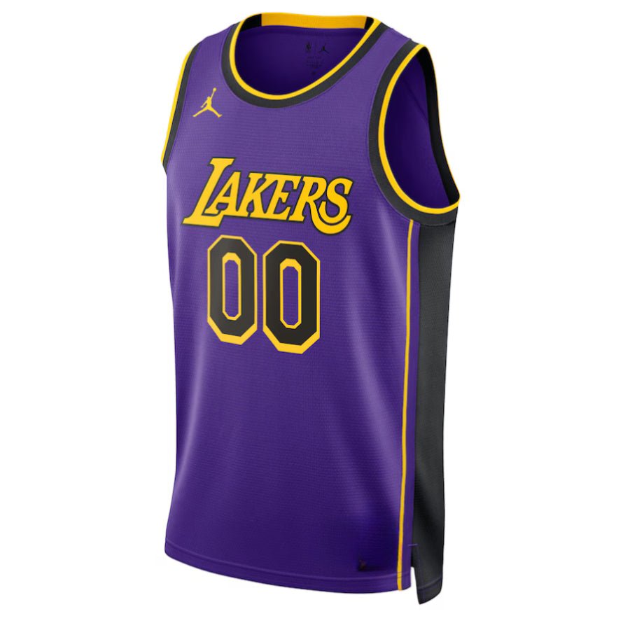 Replica Unisex Los Angeles Lakers Custom Purple Player Jersey - Merch Arena