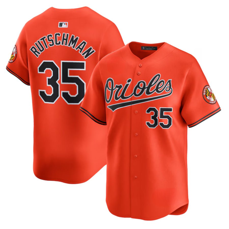 Replica Men's Baltimore Orioles Orange Home Replica Custom Jersey - Merch Arena