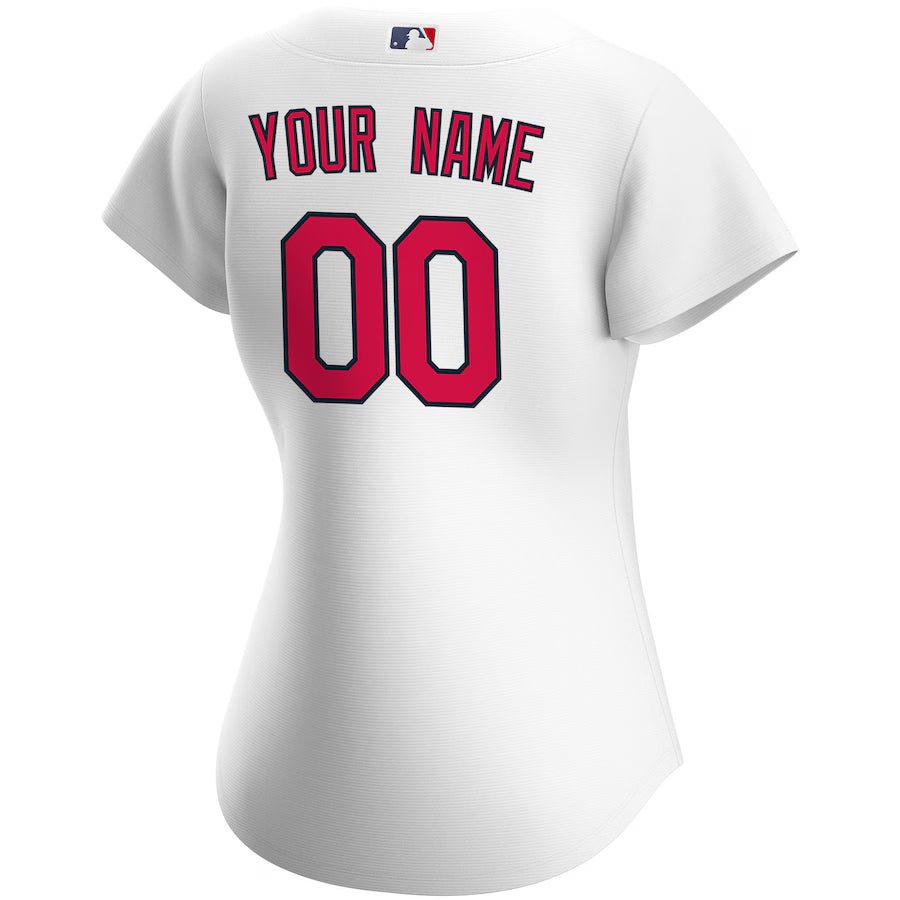 Replica Women's St. Louis Cardinals White Home Replica Custom Jersey - Merch Arena
