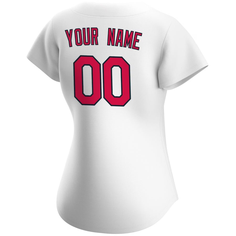 Replica Women's St. Louis Cardinals White Home Replica Custom Jersey - Merch Arena