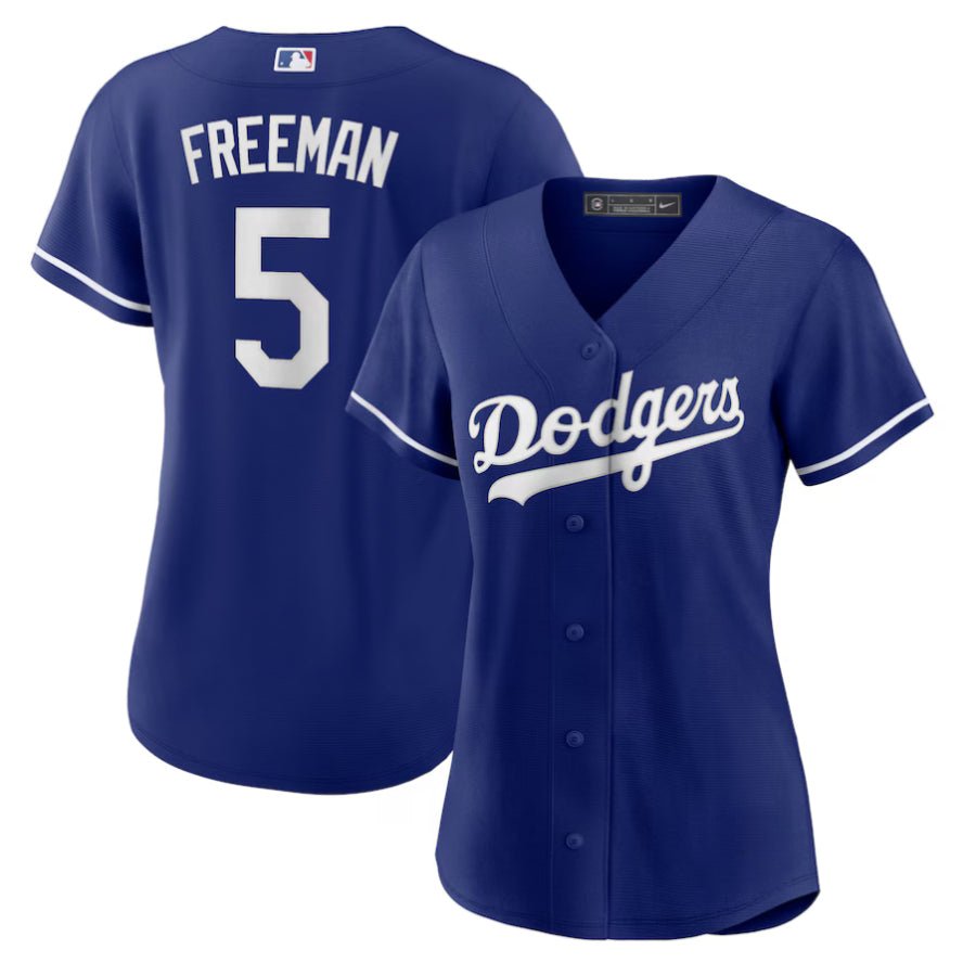 Replica Women's Los Angeles Dodgers Custom Navy Home Replica Player Jersey - Merch Arena