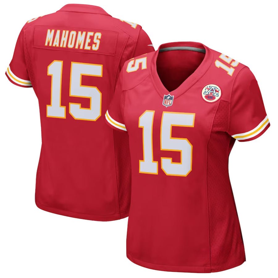 Replica Women's Kansas City Chiefs Custom Red Game Jersey - Merch Arena