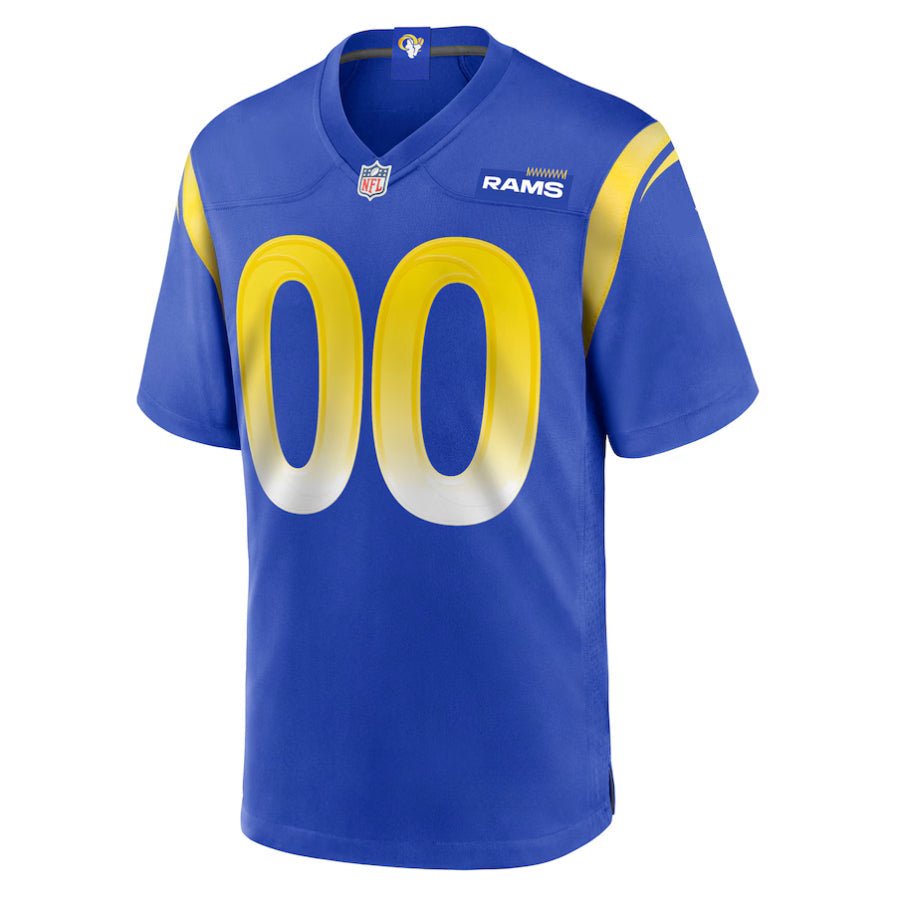 Replica Men's Los Angeles Rams Blue Alternate Custom Jersey - Merch Arena