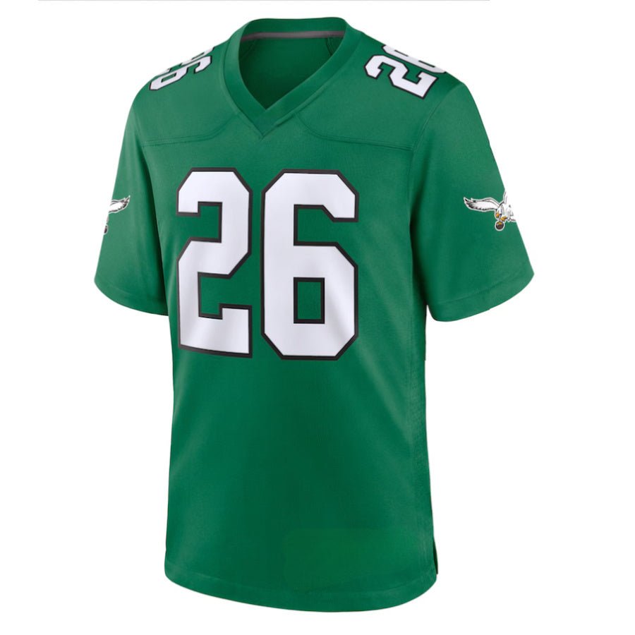 Replica Men's Custom Kelly Green Philadelphia Eagles Alternate Game Jersey - Merch Arena