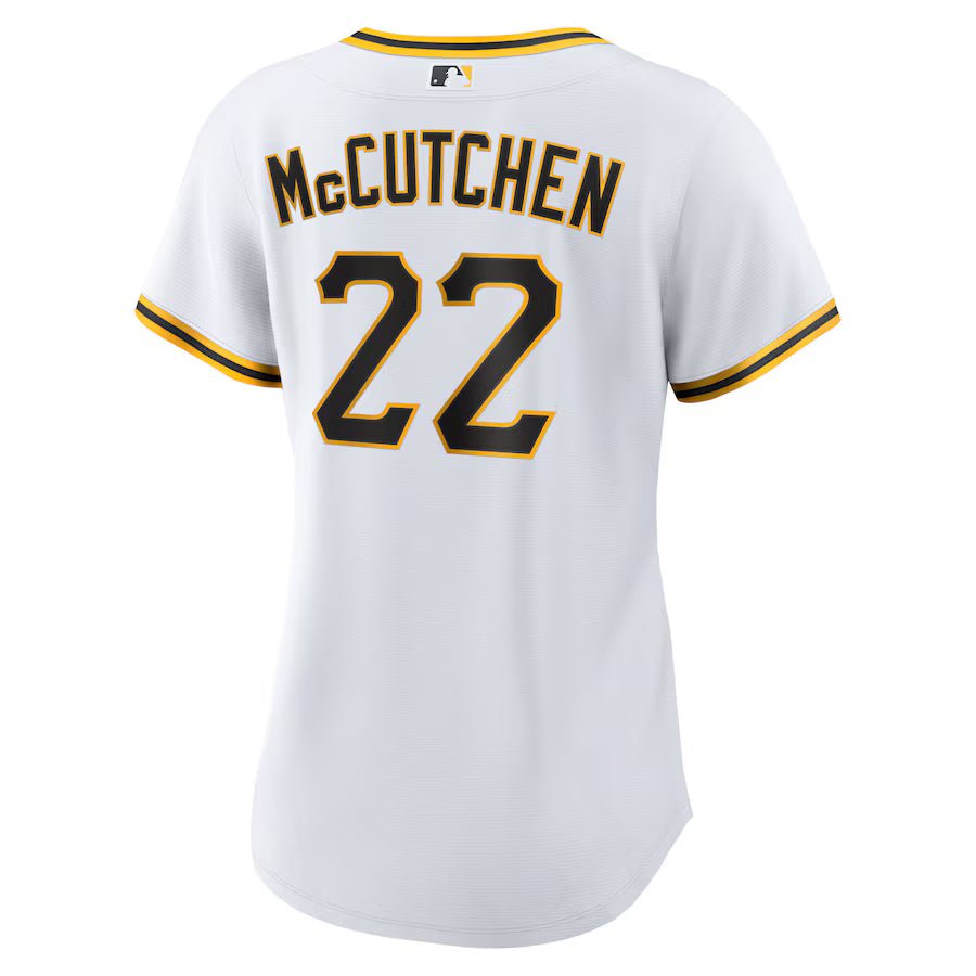 Replica Women's Pittsburgh Pirates Custom White Home Limited Player Jersey - Merch Arena