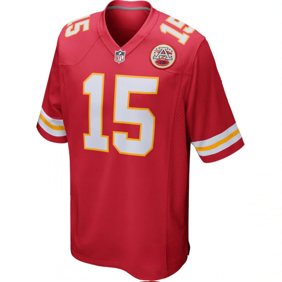 Replica Men's Kansas City Chiefs Custom Red Game Jersey - Merch Arena
