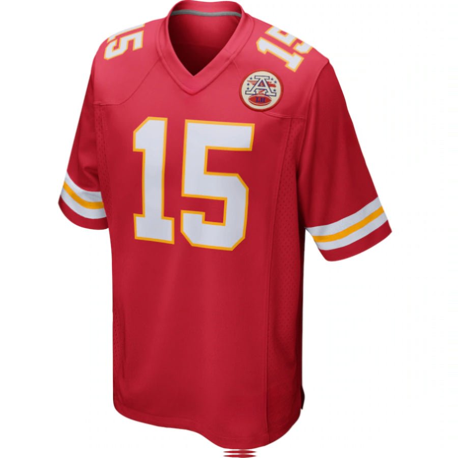 Replica Men's Kansas City Chiefs Custom Red Game Jersey - Merch Arena