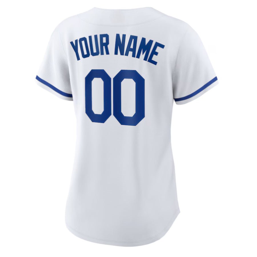 Replica Women's Kansas City Royals White Replica Custom Jersey - Merch Arena