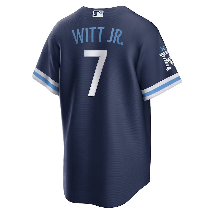 Replica Men's Kansas City Royals Custom Navy City Connect Limited Player Jersey - Merch Arena