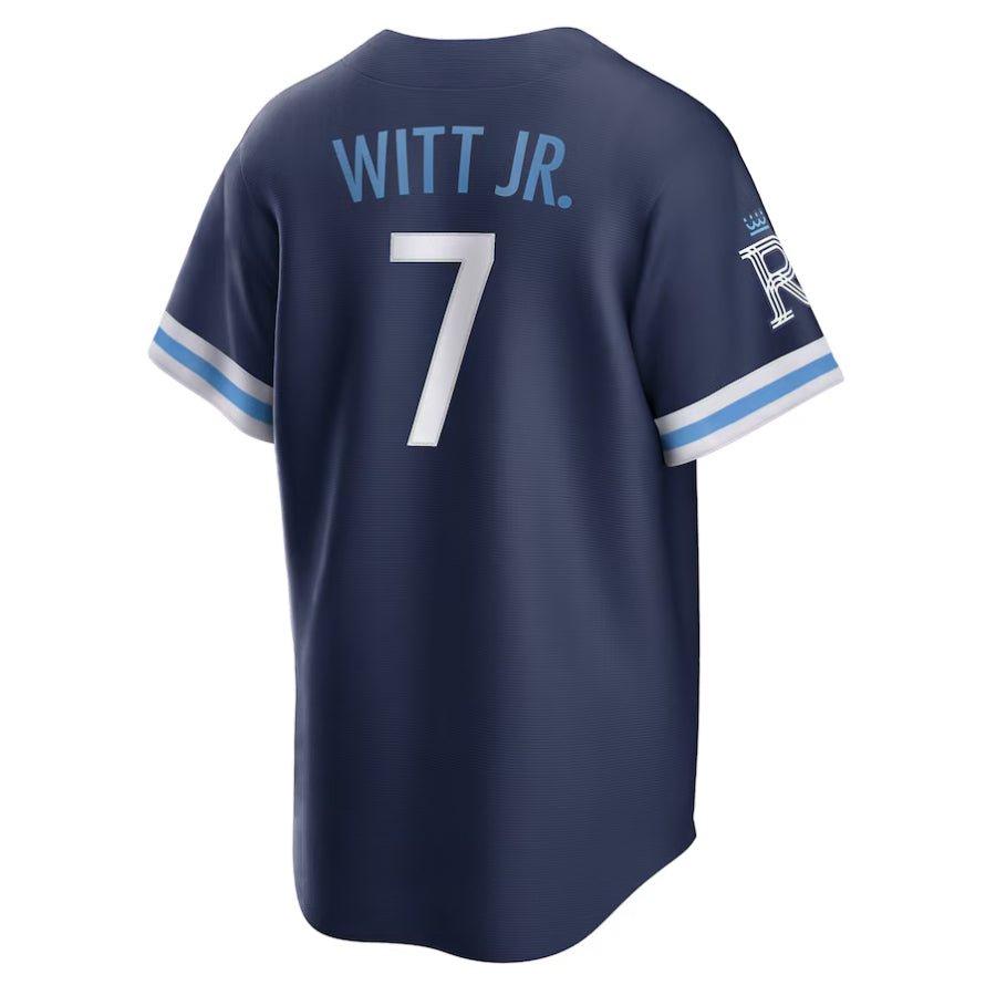 Replica Men's Kansas City Royals Custom Navy City Connect Limited Player Jersey - Merch Arena