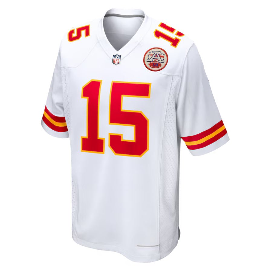 Replica Men's Kansas City Chiefs Custom White Game Jersey - Merch Arena