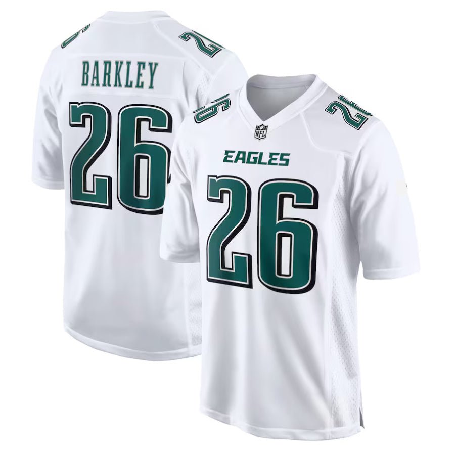 Replica Men's Custom Tundra White Philadelphia Eagles Fashion Game Jersey - Merch Arena