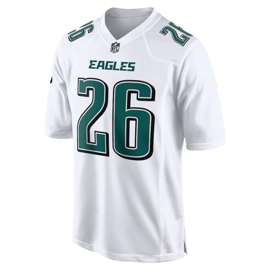 Replica Men's Custom Tundra White Philadelphia Eagles Fashion Game Jersey - Merch Arena