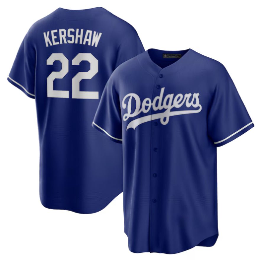 Replica Men's Los Angeles Dodgers Custom Navy Home Replica Player Jersey - Merch Arena