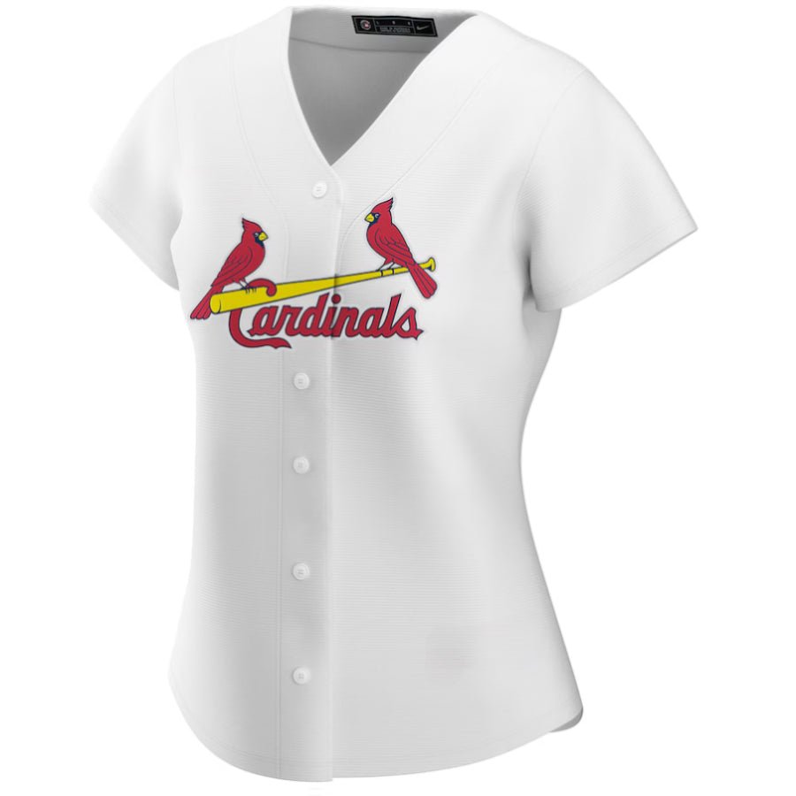 Replica Women's St. Louis Cardinals White Home Replica Custom Jersey - Merch Arena