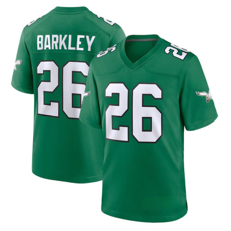 Replica Men's Custom Kelly Green Philadelphia Eagles Alternate Game Jersey - Merch Arena
