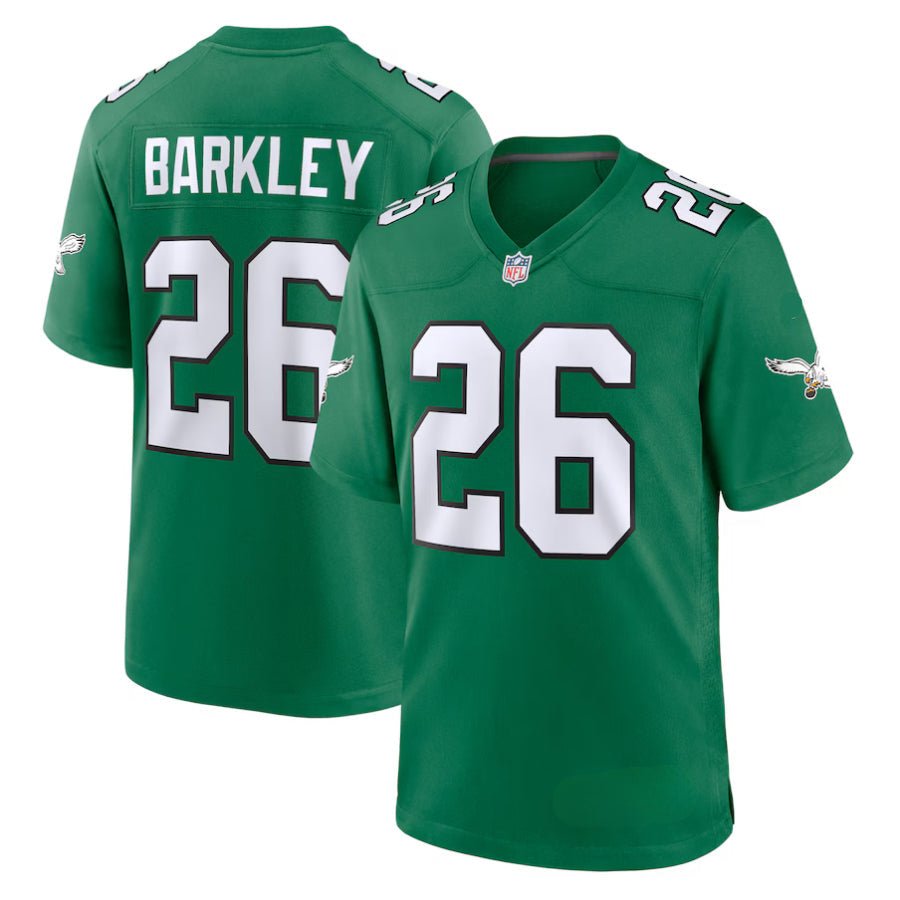 Replica Men's Custom Kelly Green Philadelphia Eagles Alternate Game Jersey - Merch Arena