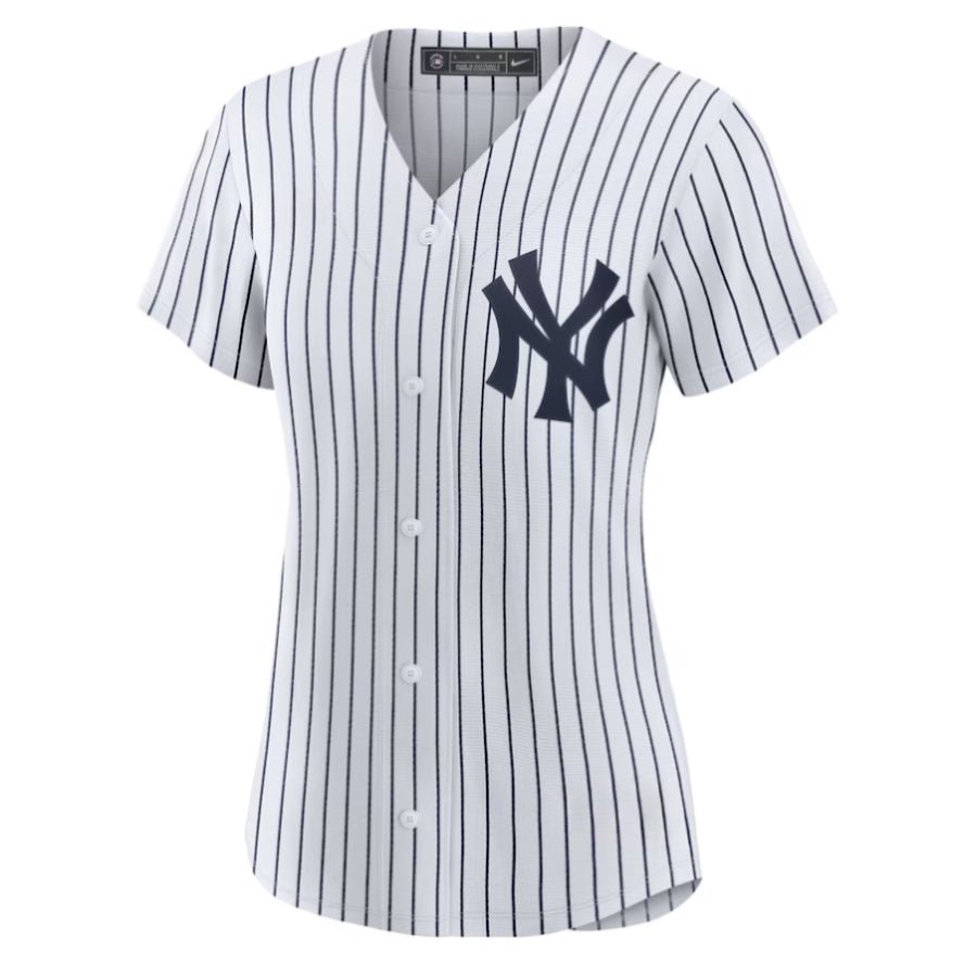 Replica Women's New York Yankees White Home Limited Custom Jersey - Merch Arena