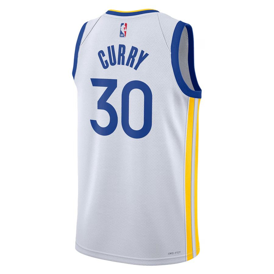Replica UniSex Golden State Warriors Custom Fanatics White Fast Break Replica Jersey - Merch Arena