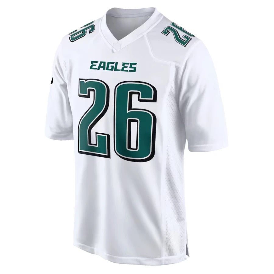 Replica Men's Custom Tundra White Philadelphia Eagles Fashion Game Jersey - Merch Arena