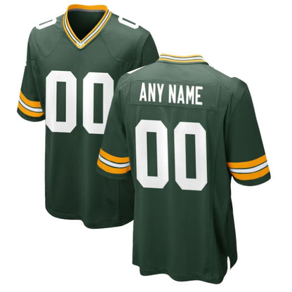 Replica Men's Green Bay Packers Green Custom Game Jersey - Merch Arena