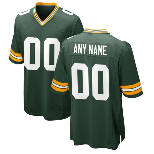 Replica Men's Green Bay Packers Green Custom Game Jersey - Merch Arena
