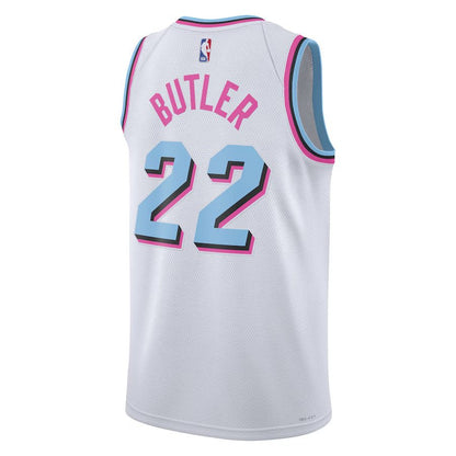 Men's Unisex Miami Heat Custom White Swingman Player Jersey - Merch Arena