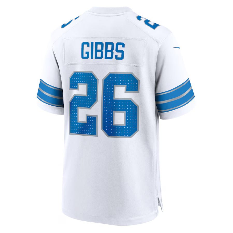 Replica Men's Custom White Detroit Lions Fashion Jersey - Merch Arena