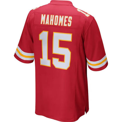 Replica Men's Kansas City Chiefs Custom Red Game Jersey - Merch Arena