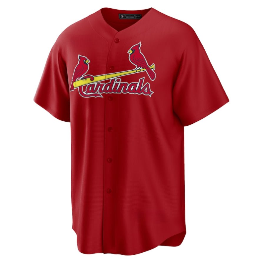 Replica Men's St. Louis Cardinals Red Home Replica Custom Jersey - Merch Arena