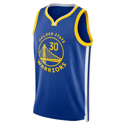 Replica UniSex Golden State Warriors Custom Fanatics Blue Fast Break Replica Jersey - Merch Arena