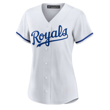 Replica Women's Kansas City Royals White Replica Custom Jersey - Merch Arena