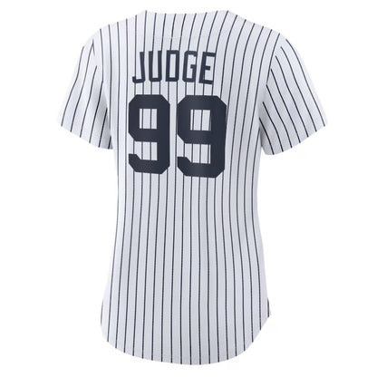 Replica Women's New York Yankees White Home Limited Custom Jersey - Merch Arena
